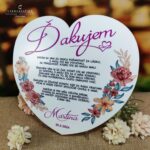 Srdcové poďakovanie rodičom na mliečnom akryle PR002BA