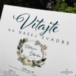 Svadobný zasadací poriadok UT023 - Image 3
